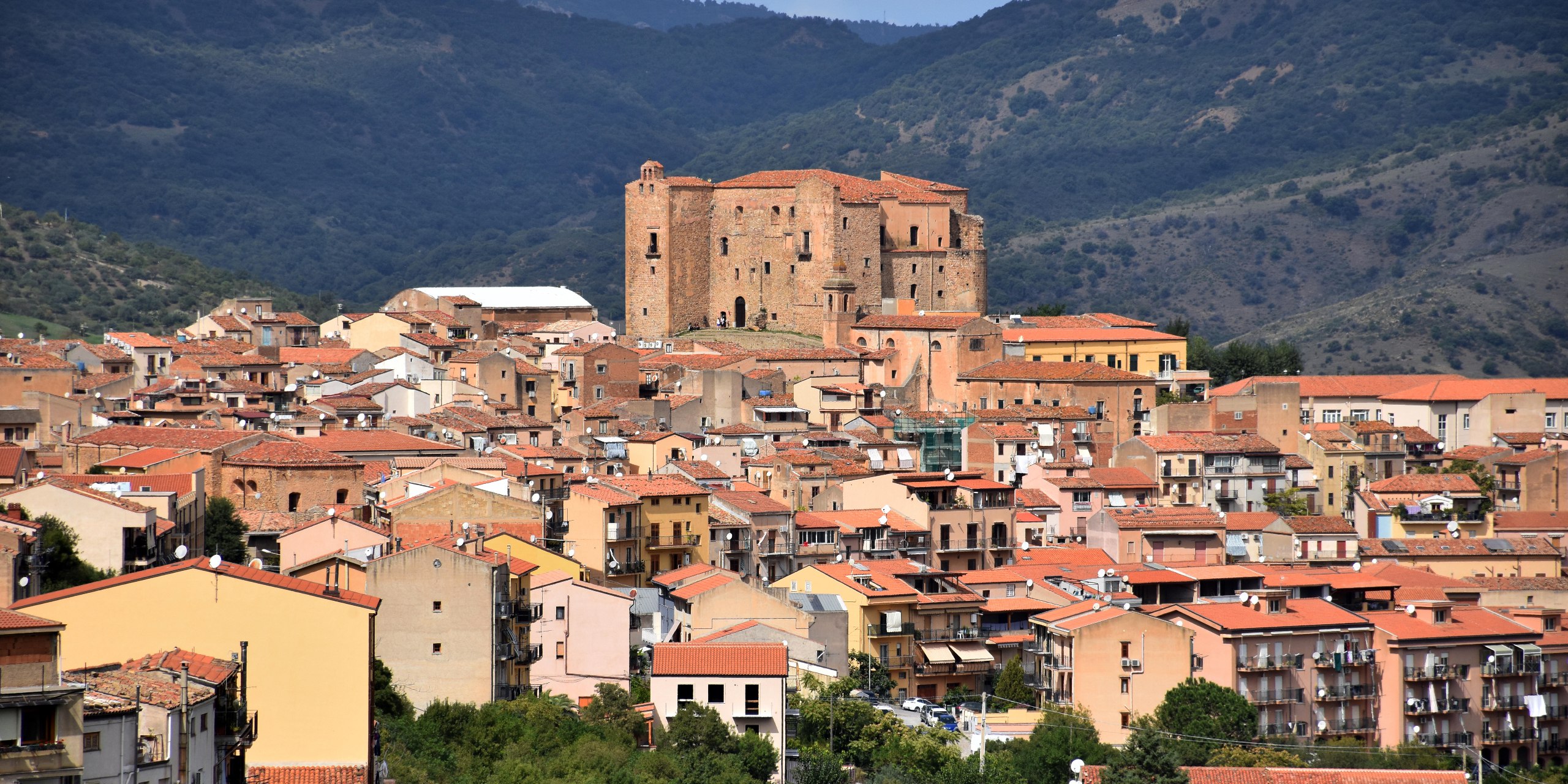 Panorama di Castelbuono e del Parco delle Madonie